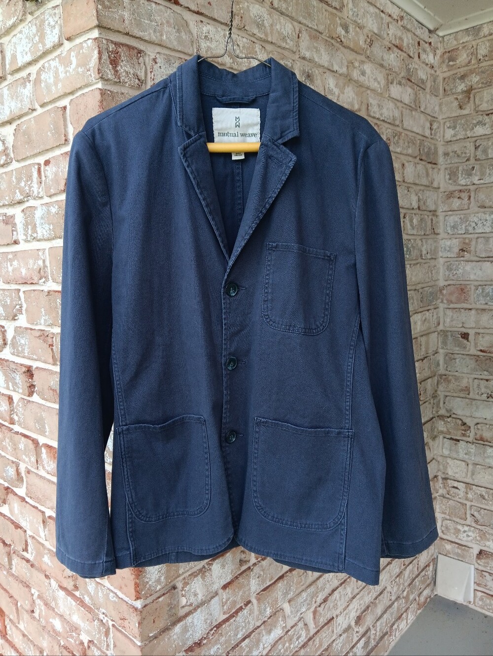 Cotton Coat with Patch Pockets